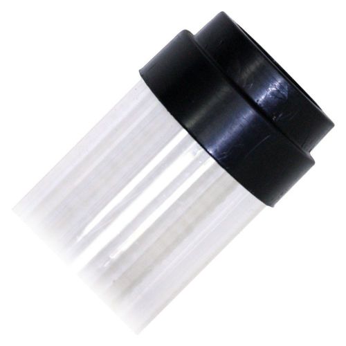 Plastic Tube Guard for Fluorescent Lamps T12 Clear with End Caps 6&#039; 14838