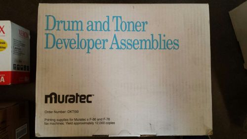 Muratec DKT100 Drum and Toner Developer Assemblies OEM NEW GENUINE