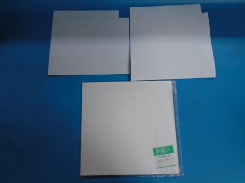 Teflon White Plastic Sheets.125&#034; x 12&#034; x 12&#034;,.063 x 12&#034; x 11&#034;,.042 x 11.5 x 9.25