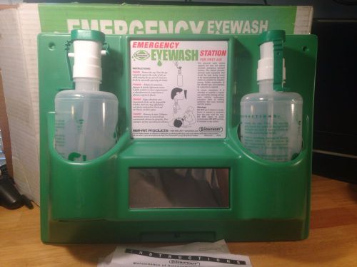 Bel art 24868-0000 scienceware emergency double eye wash station 32oz. first aid for sale