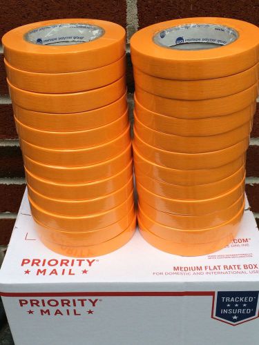 Automotive masking tape  half case 3/4 x 60 yards 24 rolls orange for sale