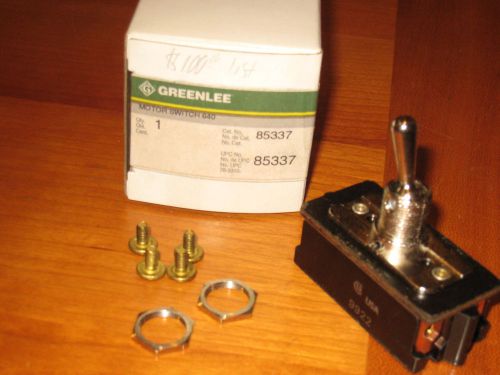 Greenlee 640 cable puller switch #85337