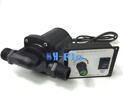 Hsh-flo 800g/h amphibious dc12v  water pump  3 phase hot water booster pump for sale