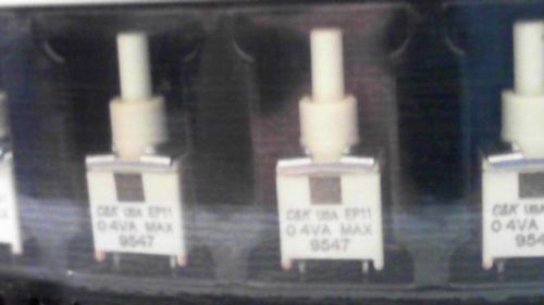 40-pcs push spst-no 0.4va 20v 1-pin generic switch c &amp; k ep11s ep11sd1sake 11sd1 for sale