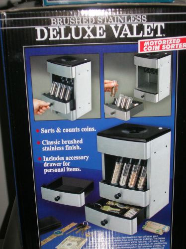 DELUXE COIN SORTER &amp; VALET AND COIN WRAPPERS