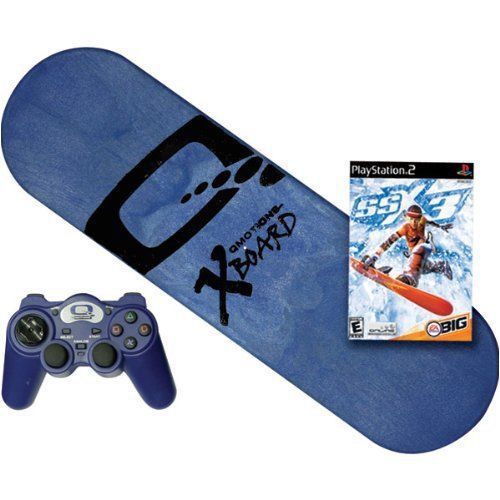 Q-Motions Xboard Full Motion Video Game Controller w/SSX3 Video Game for PS2