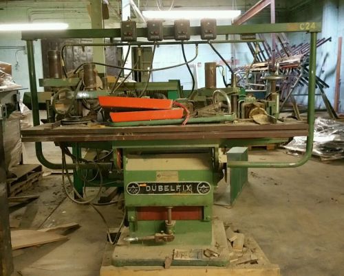Dubelfix Woodworking Machine 4 Spindle Side Drill Press