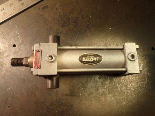 Sheffer heavy duty pneumatic air cylinder side lugs 2&#034; bore 4&#034; stroke 250 psi for sale