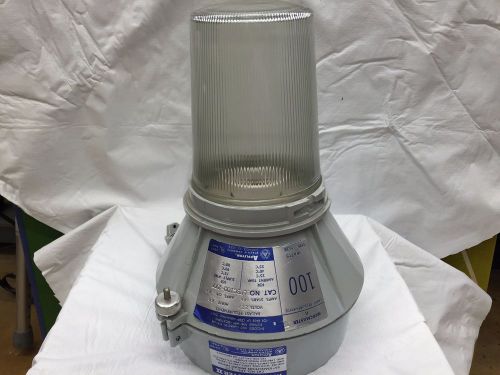 Appleton mercmaster ii lighting fixture lps-125 with globe (100 watts) for sale