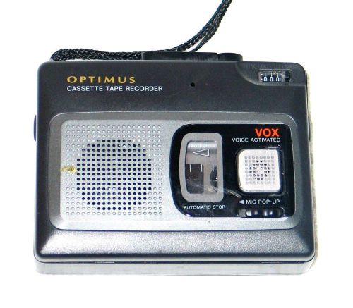 Optimus CTR-115 Voice Recorder VOX Voice activated, Variable Speed