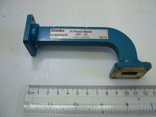 WR62 Waveguide H-Plane Bend BH90DW20E INV2