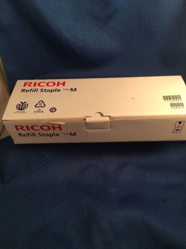 NEW OEM RICOH REFILL STAPLE TYPE M EDP 413026 - 5 cartridges per box - OEM  NEW