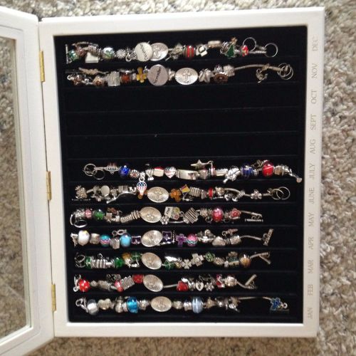 Willabee &amp; Ward  Charm Bracelets with box ..  9 each