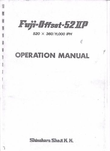 Shinohara 52-II-P Operating Manual (086)