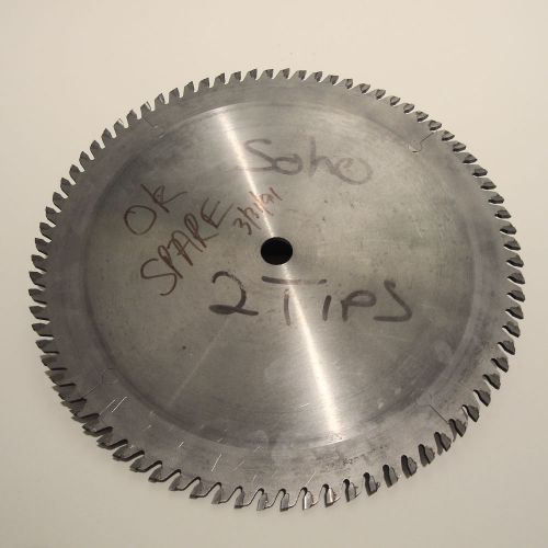 10&#034; carbide-tipped circular saw blade 80 teeth, 5/8&#034; arbor for sale