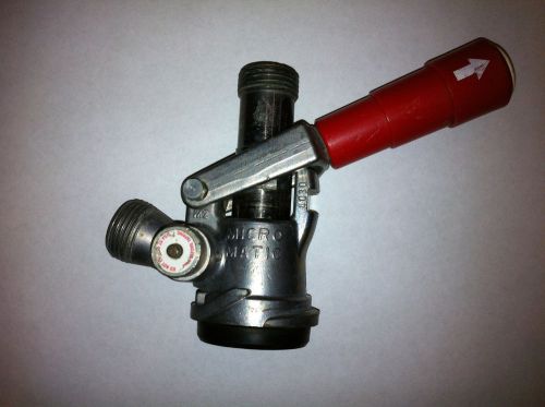 &#034;d&#034; type beer keg coupler micro matic domestic american sankey for sale