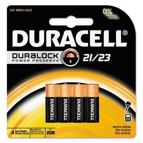 CopperTop Alkaline Batteries with Duralock,12V, 4/Pk