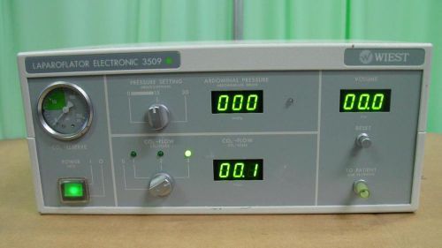 WIEST CIRCON ACMI LAP 3509 HIGH FLOW LAPAROFLATOR / INSUFFLATOR