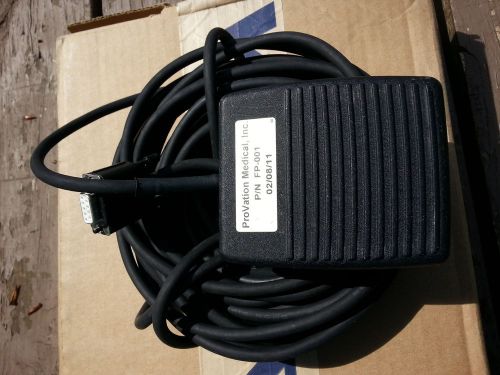 Provation Medical Inc FP-001 Dictation Footpedal w/ 30 ft Cord &amp; F DB9 connector