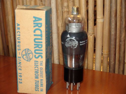 Vintage Smoked Chrome Arcturus 6D6 Vacuum  Tube #0526 054 86