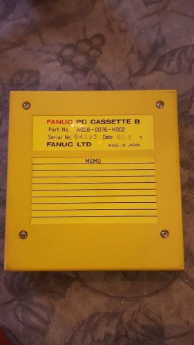 Fanuc PC Cassette B for Nissin NK-4X CNC Lathe 11TTF   A02B-0076-K002