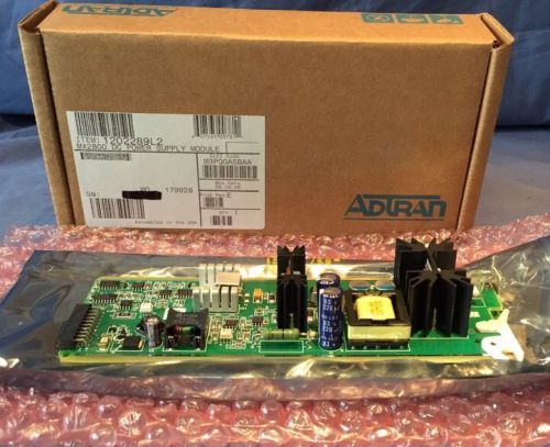 ADTRAN MX2800 DC Power Supply Module PN: 1202289L2 (New In Box)