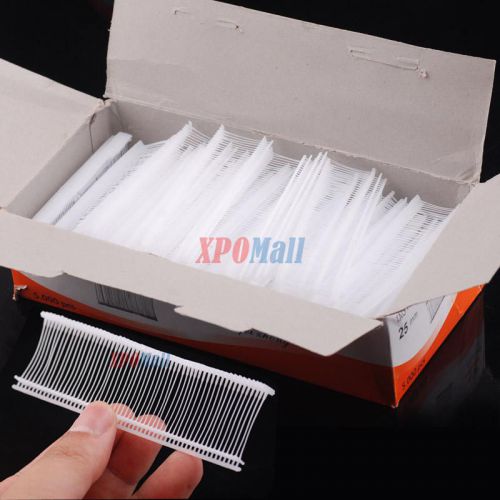 5000Pcs 1&#034; inch White Price Tagging Barbs Fasteners High Quality Standard Size