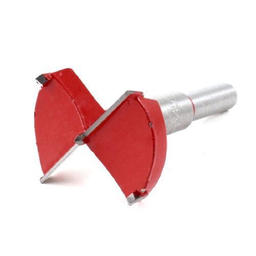 Amico carpenters carbide tipped 45mm diameter hinge boring bit red silver tone for sale