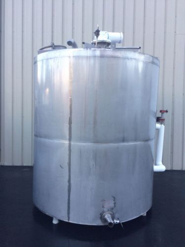 Keller 2800 Gallon Stainless Steel Jacketed Processor Tank, Foodgrade