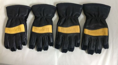 Glove Crafters: Fire Raider Structural Firefighting, 4 Left Hand Gloves, S M L