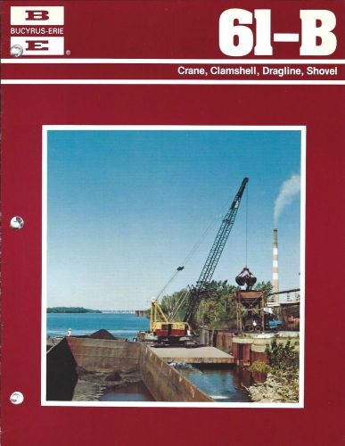 Equipment Brochure - Bucyrus-Erie - 61-B Clamshell Crawler Shovel 7 item (E3051