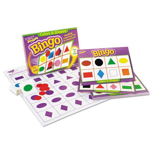 TREND Young Learner Bingo Game, Shapes