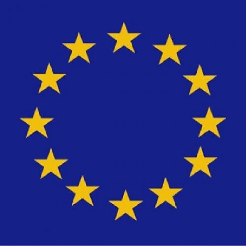 30 Custom European Union Flag Personalized Address Labels