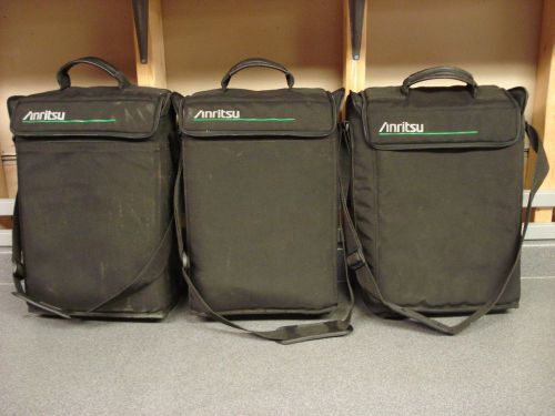 Lot of 3 Anritsu D41310 Soft Sided Carry Cases for the ML24xxA Series