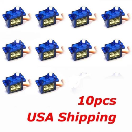 10x genuine sg90 mini micro 9g servo for rc  (us seller, free shipping) 012 for sale