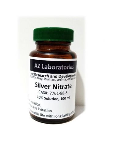 Silver Nitrate, 10% Solution, 100ml