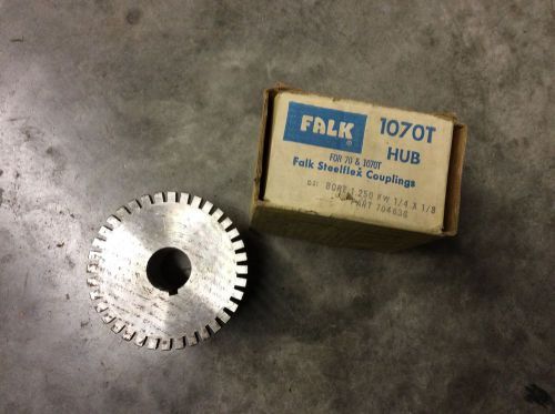 Falk 1070T Hub For 70 &amp; 1070T Falk Steelflex Couplings Bore 1.250&#034; KW 1/4x1/8