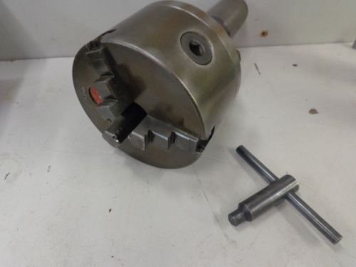 4-1/4&#034; 3-JAW CHUCK WITH 5MT SHANK IMPORT    STK 9284