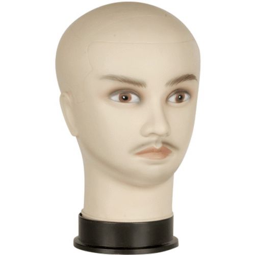 Mannequin Head Male Adult Guy Man Great for Costume Halloween Haunted House