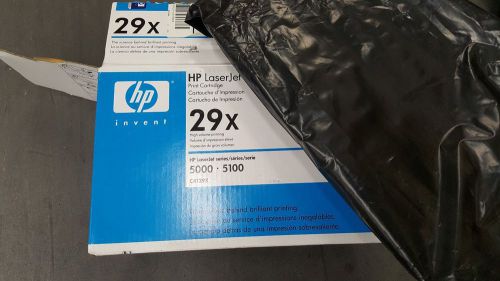 HP C4129X Genuine Black Toner Cartridge Open Box Sealed Bag HP 29X!
