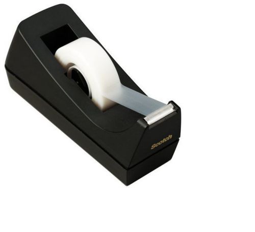 Scotch Tape Dispenser Desk 1in Core Black New Free Shipping Magic 3 4 X 1000 Inc