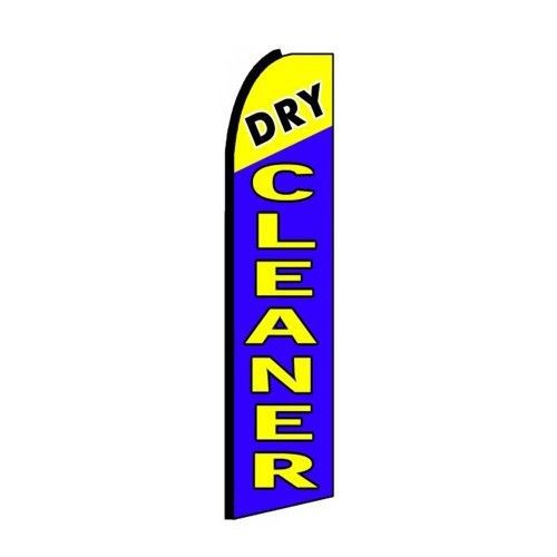 Dry Cleaner business Sign Swooper flag 15ft Feather Banner made in USA