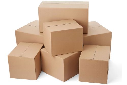 (25) 12x10x4 Cardboard Shipping Cartons Corrugated Boxes Moving Packing Box