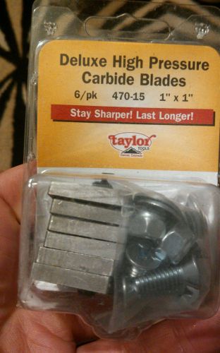 Taylor deluxe high pressure carbide blades