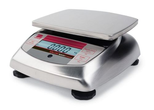 OHAUS Valor® 3000 Compact Bench Scales -V31XW6 AM, 6000 x 1 g (83998136)