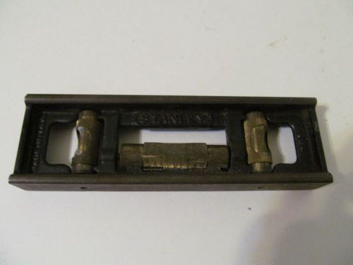 Vintage Stanley No. 36 Cast Iron 6&#034; Machinist&#039;s Bench Level