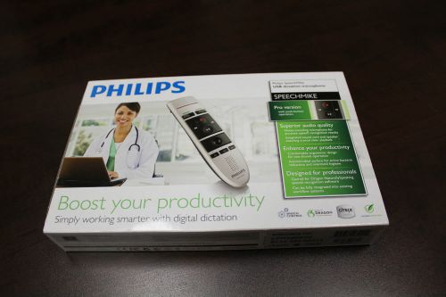 Philips LFH3200/00 SpeechMike PRO USB Wired Dictation Microphone