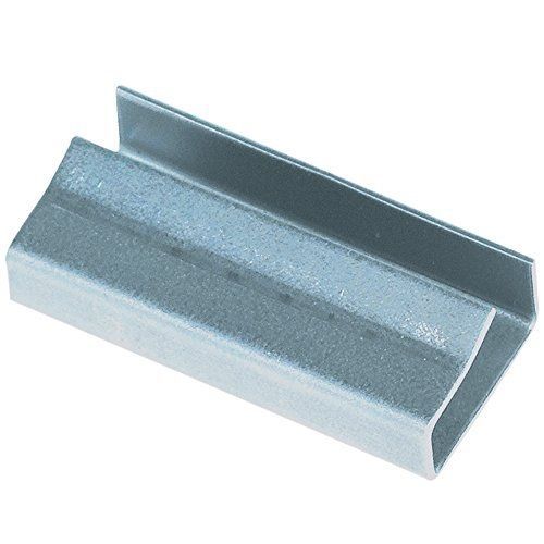 Aviditi ps5810seal open/snap on poly strapping seals metal, 5/8&#034; (pack of 1000) for sale