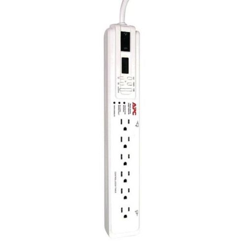 APC P6GC Energy-Saving Surge Protector w/LCD Timer &amp; 6-Outlets