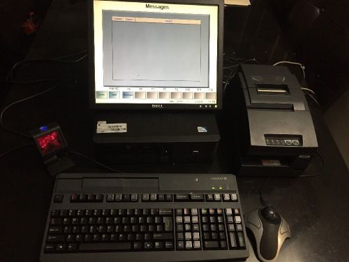HP RP5700 Point of Sale  POS Computer System Complete Please Read!